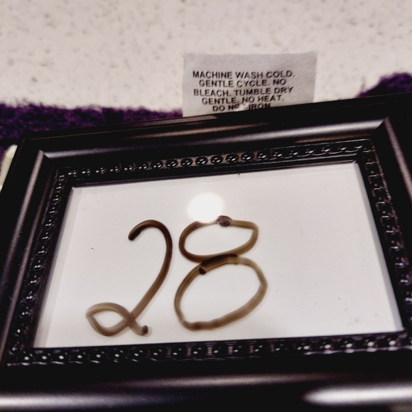 Coldwater Creek Women's Cardigan Wool Blend Small Embroidered Purple   Made USA - Picture 12 of 12